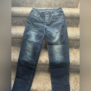 Dark Blue Denim Jeans